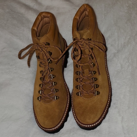 MADEWELL NWOB The Citywalk Lugsole Hiker Boot in Leather Size 8